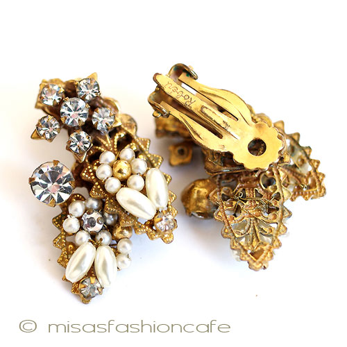 （画像用） Ｒｏｂｅｒｔ　イヤリング パールRSフローラル