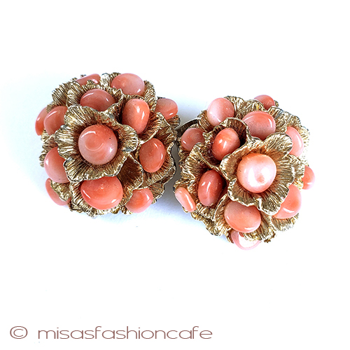 （画像用） ＳＷＯＢＯＤＡ・スワボダ 天然石の花イヤリング