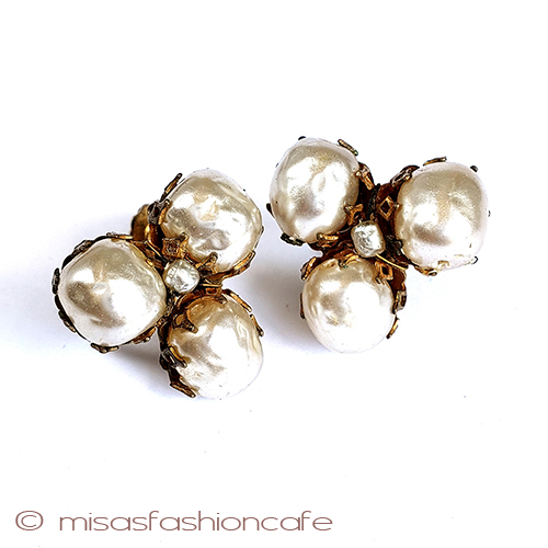 （画像用） ミリアムハスケル　 バロックパールイヤリング