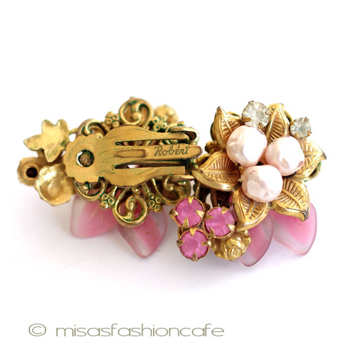 （画像用） Ｒｏｂｅｒｔ　イヤリング パールRSフラワー