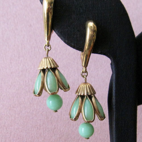 （画像用） クラウントリファリ お花 イヤリング