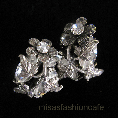 （画像用） Miriam Haskell ミリアムハスケル イヤリング