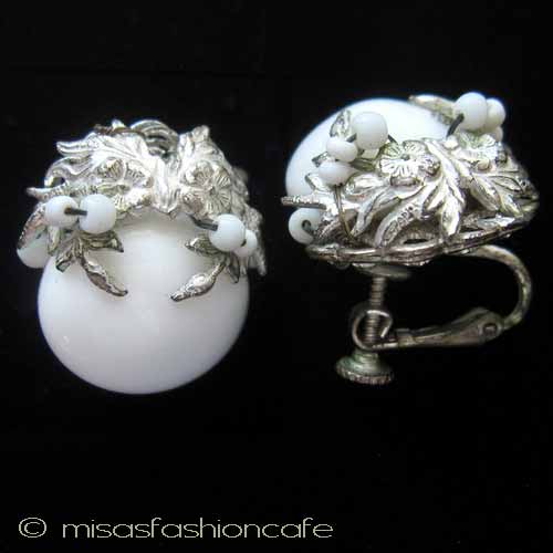 （画像用） Miriam Haskell ミリアムハスケル イヤリング