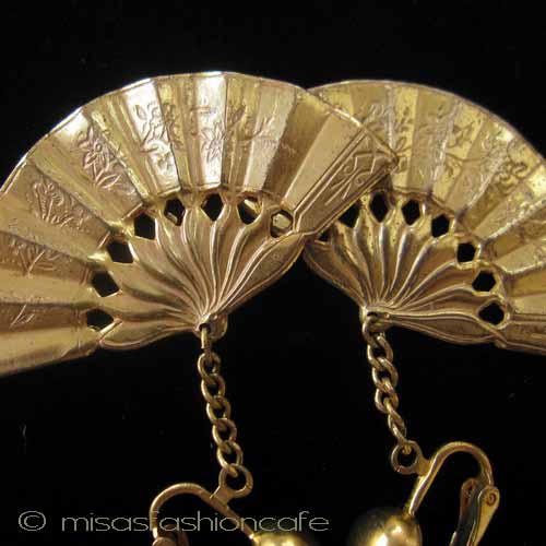 （画像用） Miriam Haskell ミリアムハスケル イヤリング