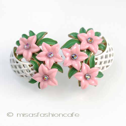 （画像用） クラウントリファリ Trifari イヤリング