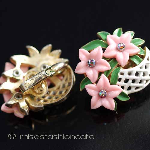 （画像用） クラウントリファリ Trifari イヤリング