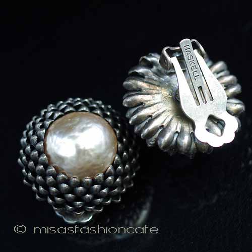 （画像用） Miriam Haskell ミリアムハスケル イヤリング