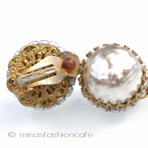 （画像用） Miriam Haskell ミリアムハスケル イヤリング