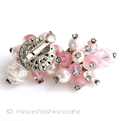 （画像用） Ｖｅｎｄｏｍｅヴァンドーム　 パール・ガラス　イヤリング