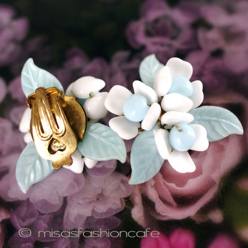 （画像用） 花ブーケ　イヤリング