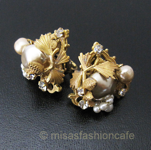 （画像用） Robert ロバート イヤリング 松・バロックパール