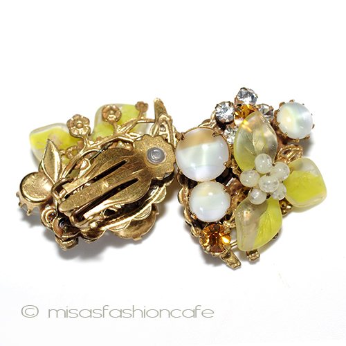 （画像用） Ｒｏｂｅｒｔ　イヤリング ガラスの花　イヤリング