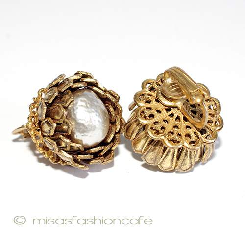 （画像用） ミリアムハスケル バロックパール　イヤリング