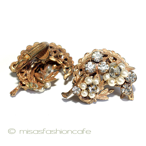 （画像用） Ｒｏｂｅｒｔ　イヤリング パールRSフラワー