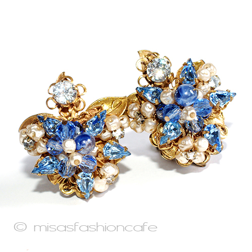 （画像用） Ｒｏｂｅｒｔ　イヤリング バロックパールRSの花