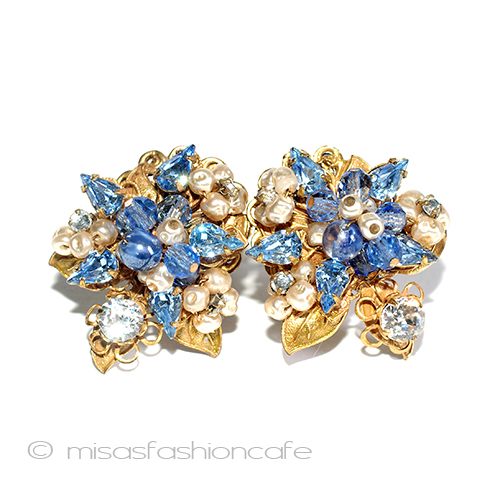 （画像用） Ｒｏｂｅｒｔ　イヤリング バロックパールRSの花