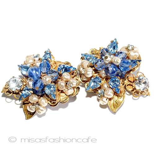 （画像用） Ｒｏｂｅｒｔ　イヤリング バロックパールRSの花