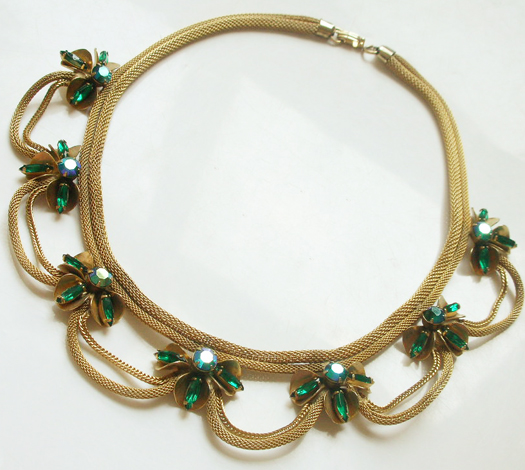 （画像用） メッシュリボン　ネックレス