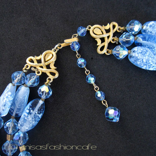 （画像用） Trifari　トリファリ 3連　 ネックレス