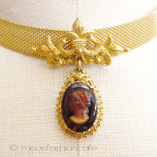 （画像用） Florenza フロレンツァ カメオ ネックレス