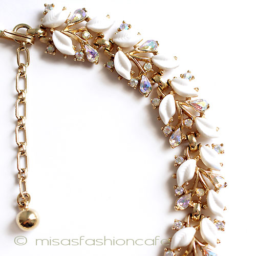 （画像用） Trifari　 トリファリ リーフ　ネックレス