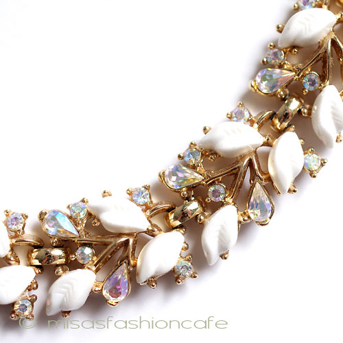 （画像用） Trifari　 トリファリ リーフ　ネックレス