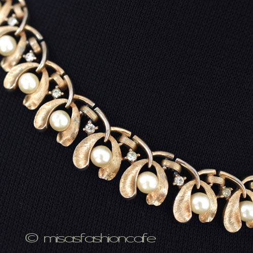 （画像用） Trifari　 トリファリ 宿り木　ネックレス