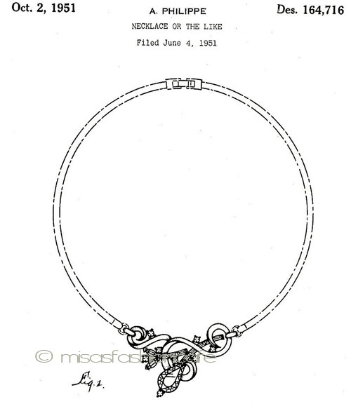 （画像用） Ｔｒｉｆａｒｉ　 トリファリ 1951年　ネックレス