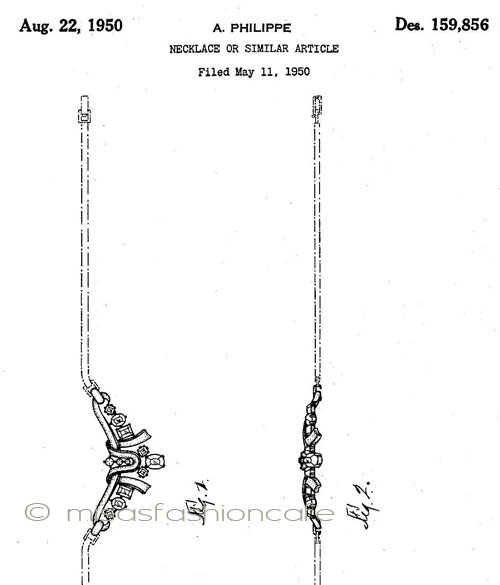 （画像用） Ｔｒｉｆａｒｉ　 トリファリ 1950年　ネックレス