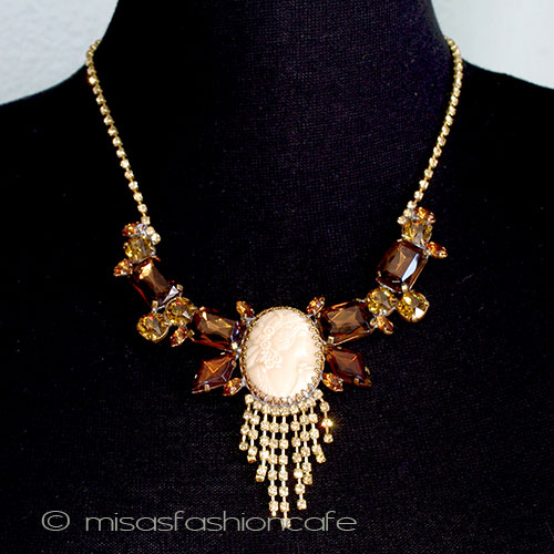 （画像用） カメオ ネックレス