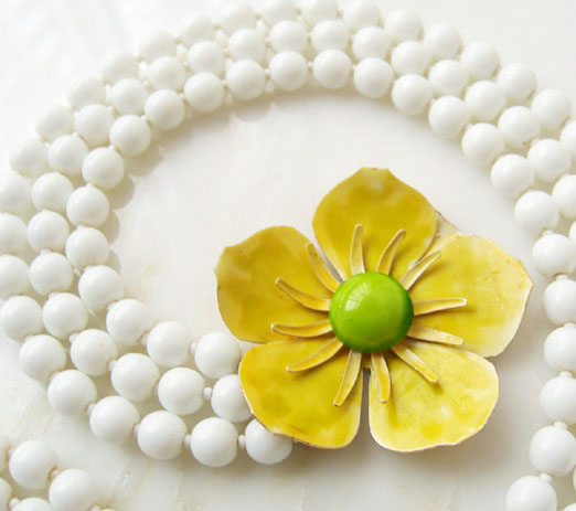 （画像用） Original By Robert　 お花ネックレス