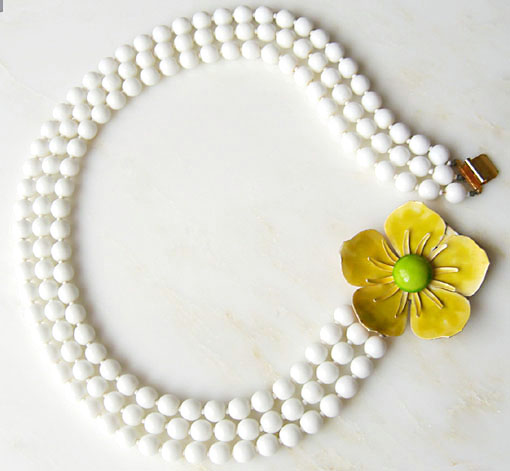 （画像用） Original By Robert　 お花ネックレス