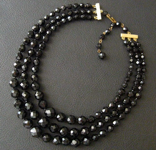 （画像用） フレンチジェット　ネックレス