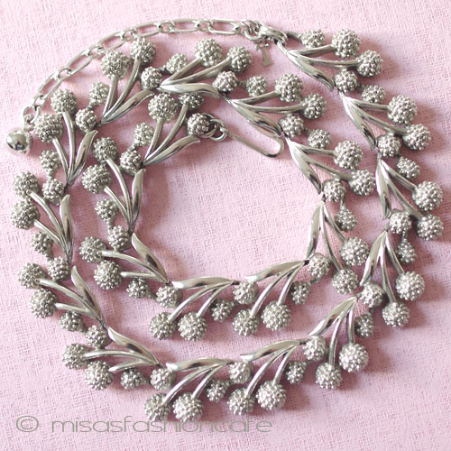 （画像用） Trifari　 トリファリ たんぽぽ ネックレス