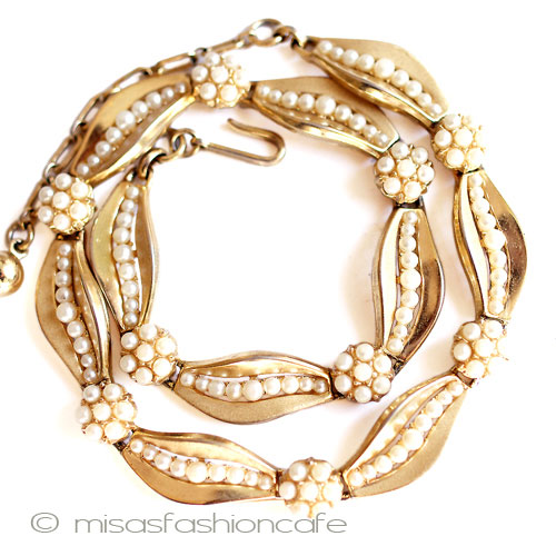 （画像用） Ｔｒｉｆａｒｉ　 トリファリ 花パール　ネックレス