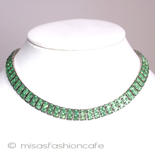 （画像用） JosephWiesnerNY クリスタルネックレス