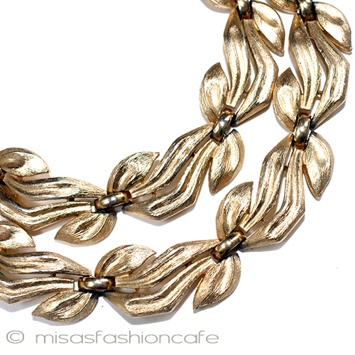 （画像用） Trifari　 トリファリ リボン　ネックレス