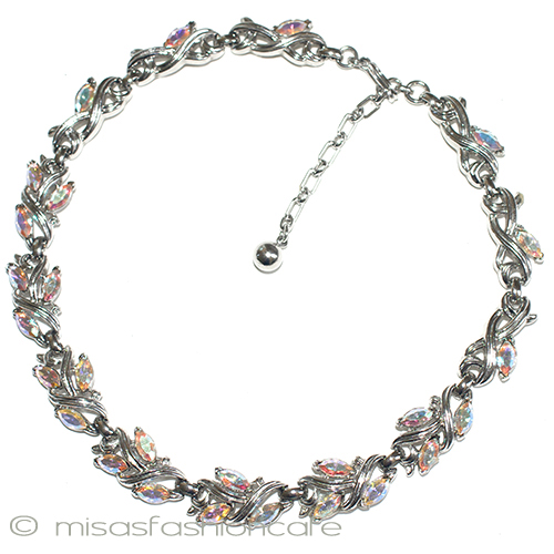 （画像用） Trifari　 トリファリ クリスタル　ネックレス