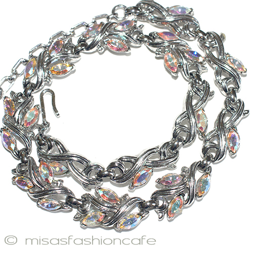 （画像用） Trifari　 トリファリ クリスタル　ネックレス