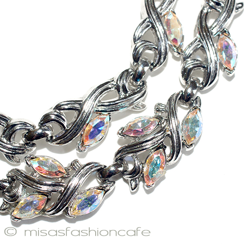 （画像用） Trifari　 トリファリ クリスタル　ネックレス