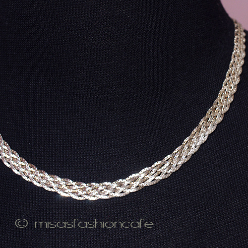 （画像用） 銀製スターリングシルバー　 Italy刻印 ネックレス