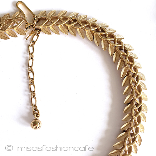 （画像用） Ｔｒｉｆａｒｉ　 トリファリ 金葉チェーン　ネックレス