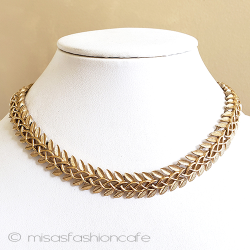 （画像用） Ｔｒｉｆａｒｉ　 トリファリ 金葉チェーン　ネックレス