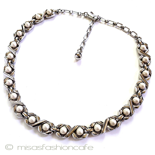 （画像用） Ｔｒｉｆａｒｉ　 トリファリ パールリボン　ネックレス