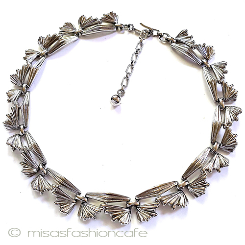 （画像用） TRIFARI　 トリファリ 銀リボン　ネックレス