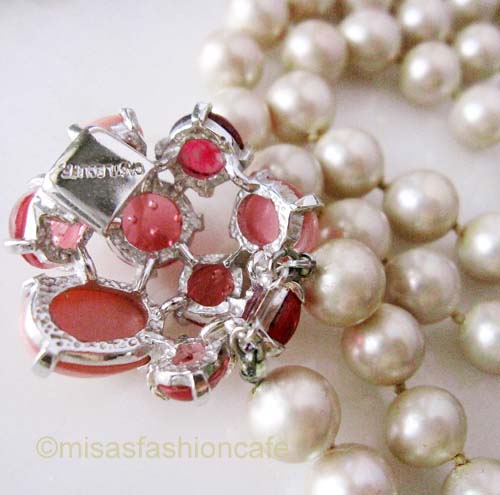 （画像用） Castlecliff グラスパール豪華ネックレス