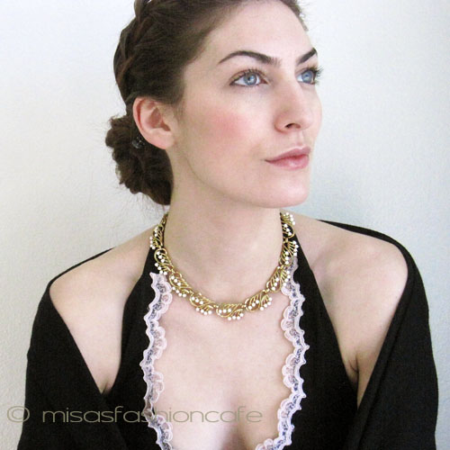 （画像用） Trifarトリファリ フローラル・ネックレス