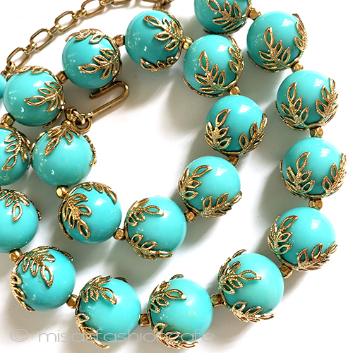 （画像用） Ｔｒｉｆａｒｉ　 トリファリ ターコイズ　ネックレス