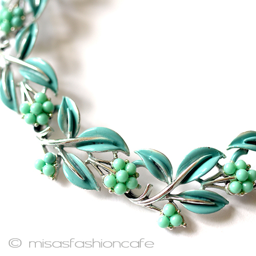 （画像用） ＣＯＲＯ　ネックレス ターコイズのお花