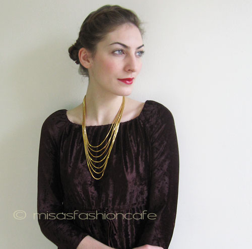 （画像用） クラウンTrifari　ネックレス